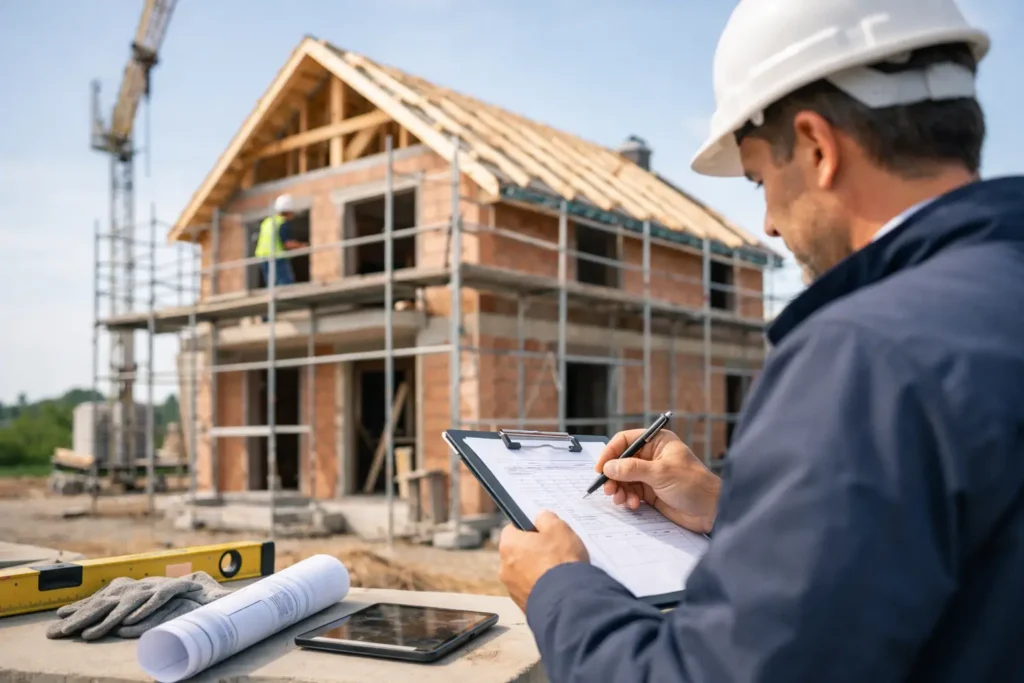 Qualitätskontrolle im Hausbau richtig steuern